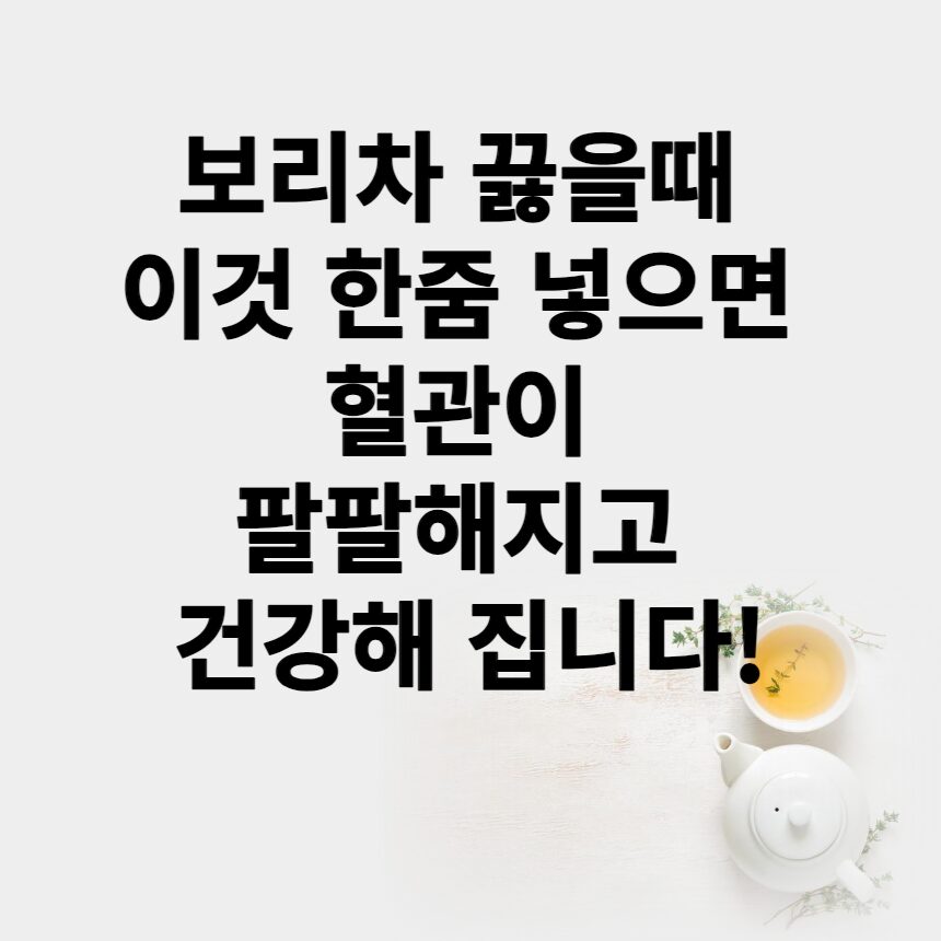 보리효능