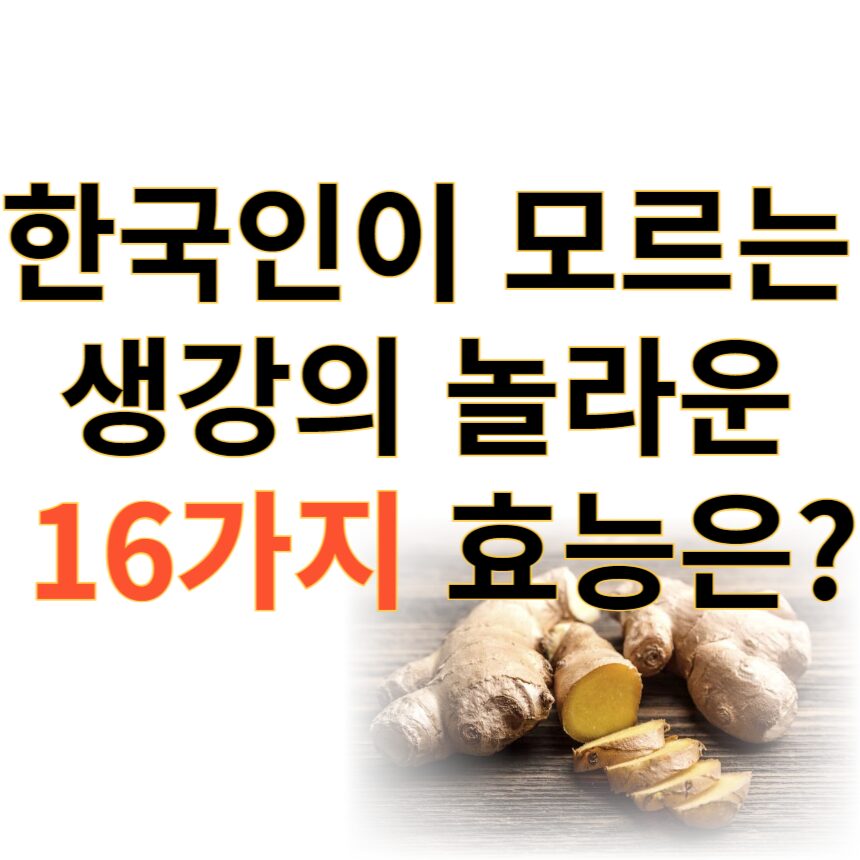 한국인 생강