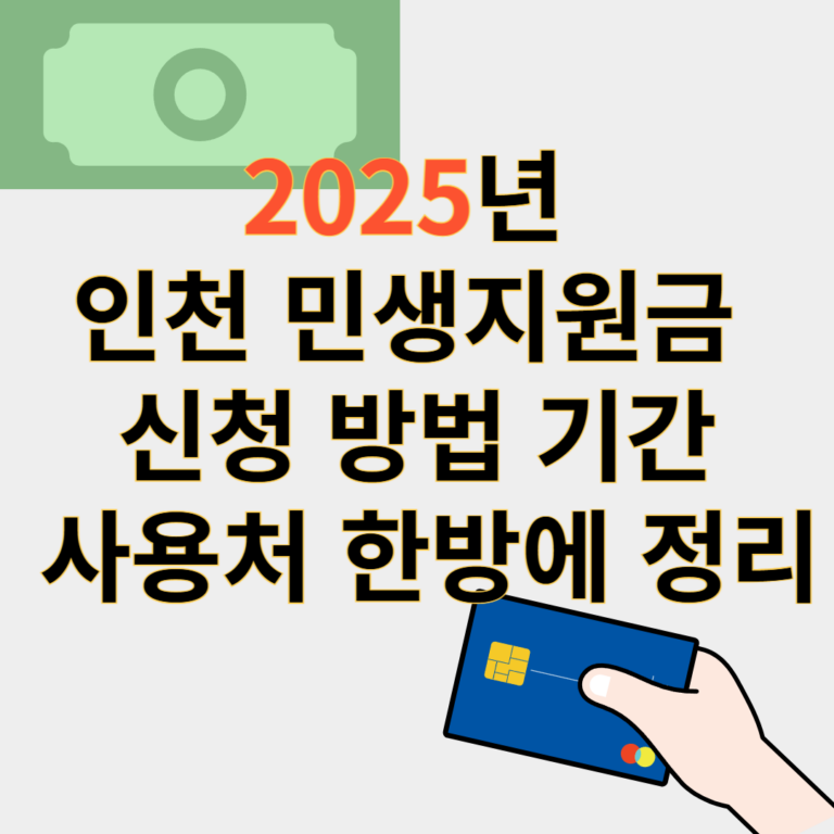 인천 민생지원금