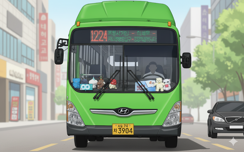 1224번버스