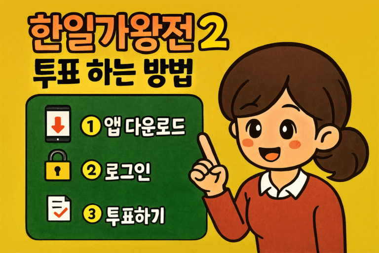 한일가왕전2투표