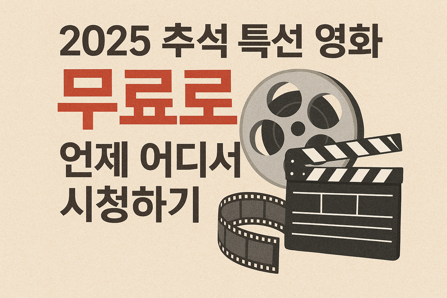 2025추석특선영화