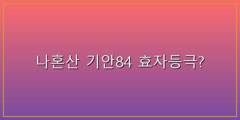 기안84 나혼자산다
