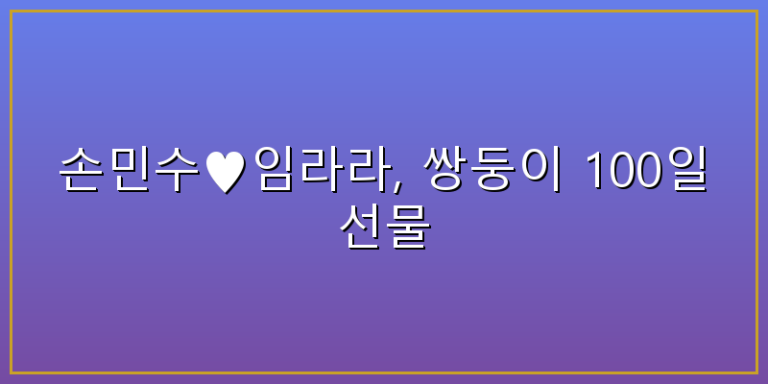 손민수 임라라