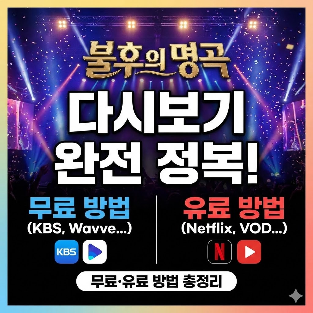 불후의명곡 다시보기