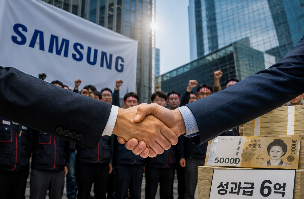 삼성전자, 파업 직전 극적 합의! 6억 성과급 주인공은 누구?